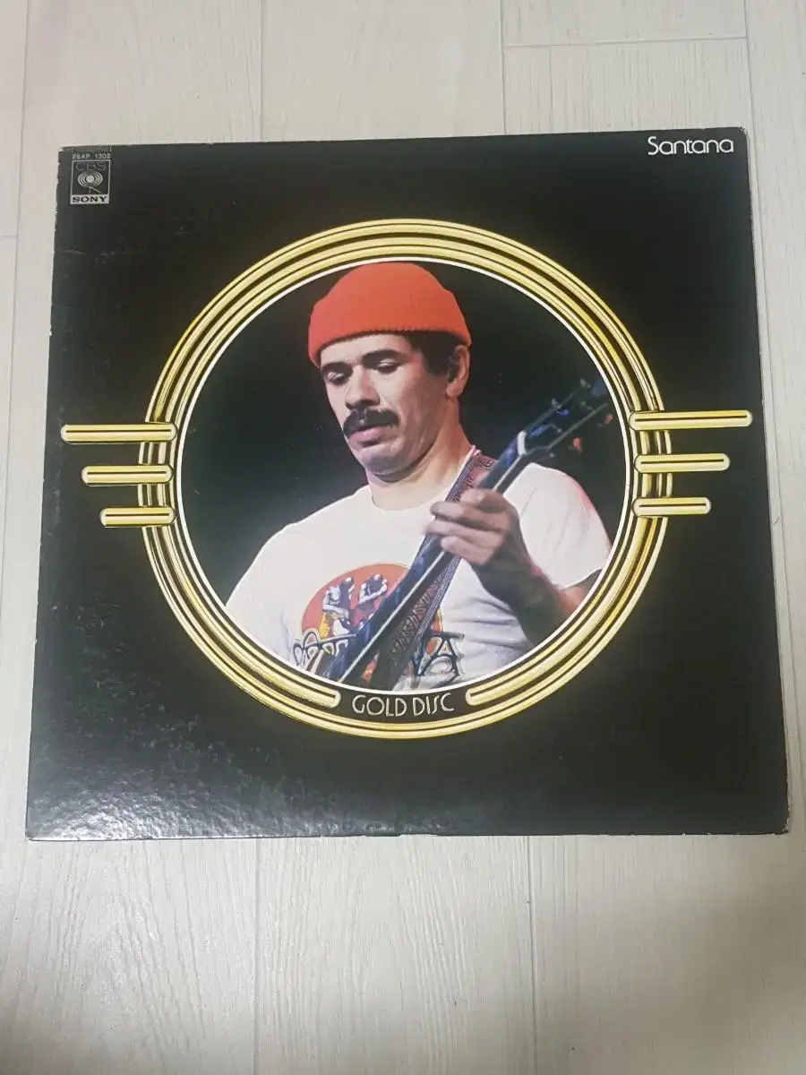 Rock 기타리스트 Santana 산타나 일본반 베스트 엘피 바이닐 lp